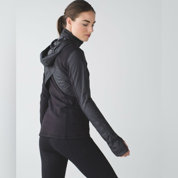 Lululemon Athletica Women’s Kanto Catch Me Run Black Glyde Rulu Jacket / Size 2 - Picture 1 of 11